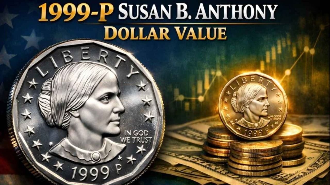 1999-P Susan B. Anthony Dollar Value 2026: Rare Errors & Collector Prices