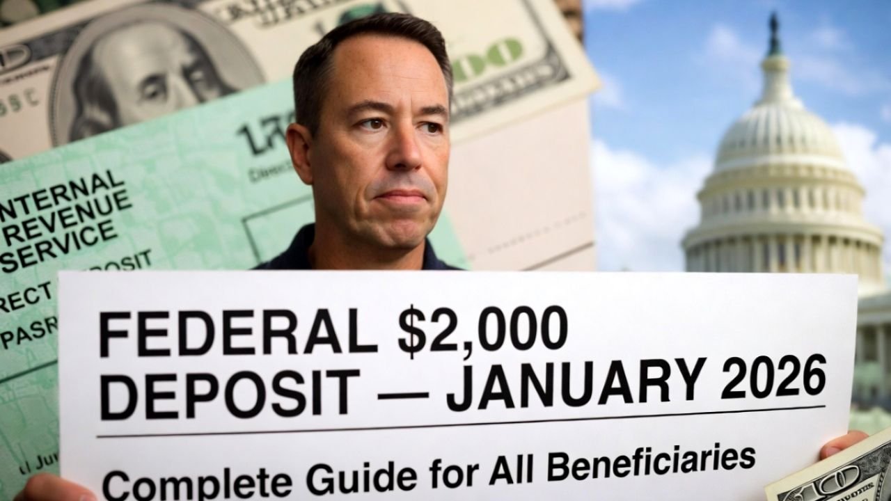 Federal $2,000 Deposit Arriving January 2026: Complete Guide for All Beneficiaries