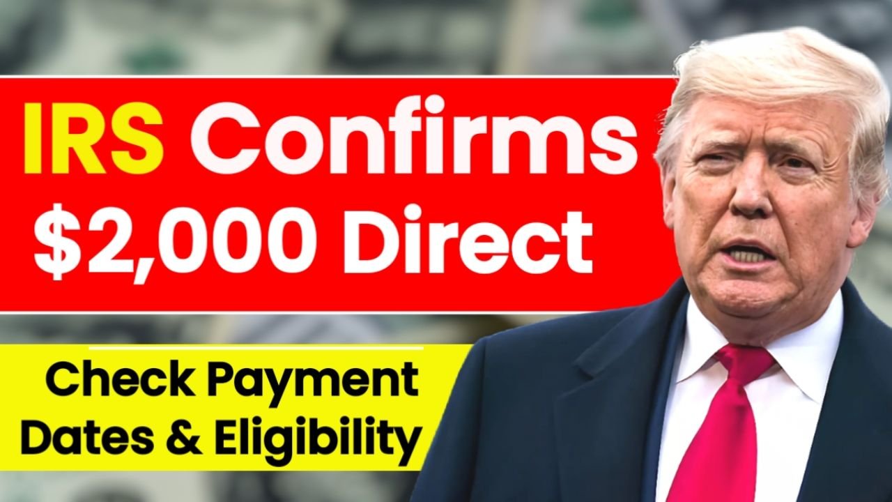 IRS Confirms $2,000 Direct Deposit for January 2026: Payment Dates and Eligibility