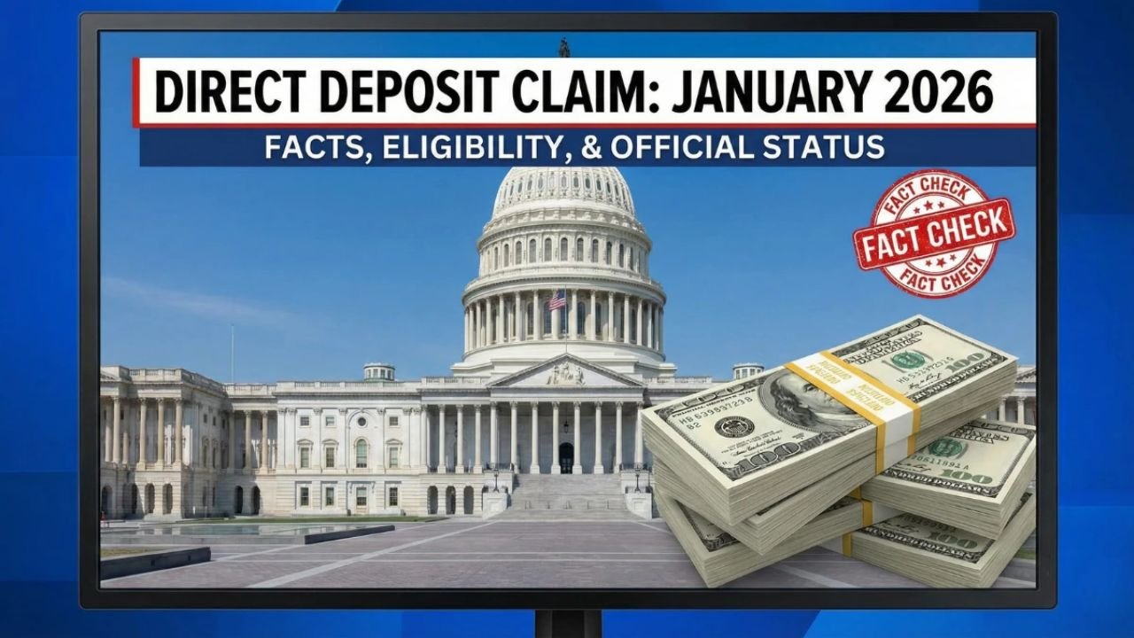 January 2026 $2,000 Direct Deposit Claim Explained: Official Status, Eligibility Reality, and Facts