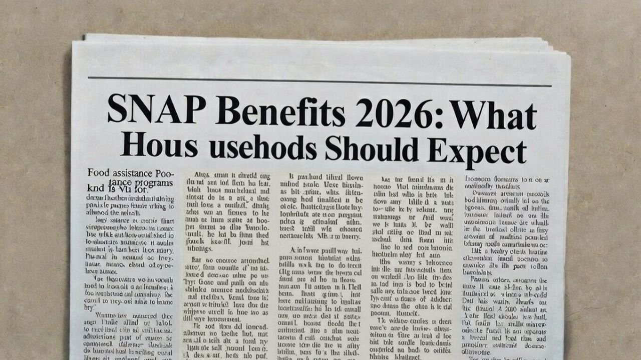 SNAP Benefits 2026: What Households Should Expect