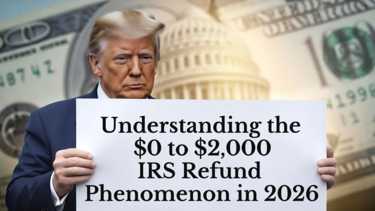 Understanding the $0 to $2,000 IRS Refund Phenomenon in 2026